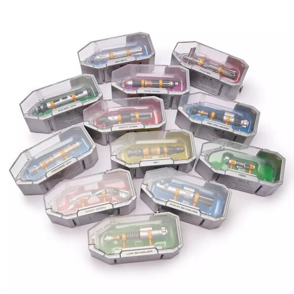 Miniature Legacy LIGHTSABER Hilts Countdown Calendar - Picture 2 of 9